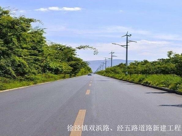 徐泾镇双浜路、经五路道路新建工程 
